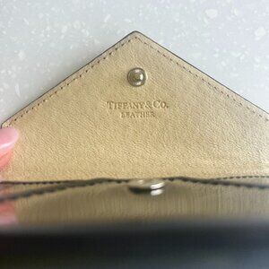 Vintage TIFFANY & Co. Card Wallet Case - 1837 Black Patent Leather (Gently Used)